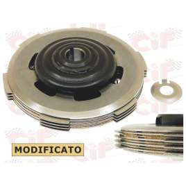 GRUPPO FRIZIONE COMPLETO MODIFICATO 4 DISCHI VESPA 50 SPECIAL 125 PRIMAVERA ET3 - PK