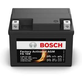 BATTERIA BOSCH FA109 YTX4L-BS 12V 3AH SIGILLATA PRONTA ALL'USO Vespa ET2 Liberty 50