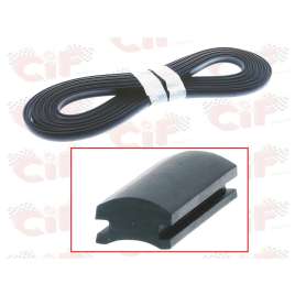 PROFILATO IN GOMMA PER STRISCE PEDANA VESPA PX PE 125 150 200 PK