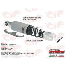 AMMORTIZZATORE POSTERIORE CARBONE REGOLABILE APRILIA SCARABEO 50 PIAGGIO