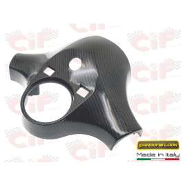 COPERCHIO MANUBRIO CARBONE LOOK VESPA PX PE 125 150 200 1 SERIE 1977-1982