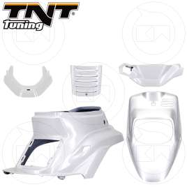 KIT CARENE 5 PEZZI CARENA BIANCO METAL MBK BOOSTER SPIRIT - YAMAHA BW'S 50 1994-2004