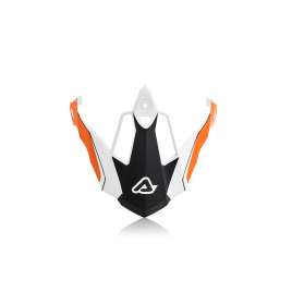 ACERBIS VISIERA REACTIVE GRAFFIX BIANCO/ARANCIO 0023467.229