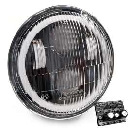 FARO A LED VESPA PX 125 150 200 SIEM OMOLOGATO FANALE ANTERIORE LUCE BIANCA