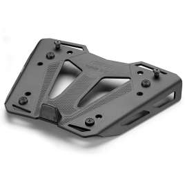 GIVI M8B PIASTRA TREKKER IN ALLUMINIO ANODIZZATO NERO BAULETTO MONOKEY RACK
