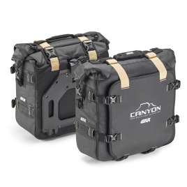 GIVI GRT720B Coppia borse laterali CANYON MONOKEY® Waterproof 25+25 lt