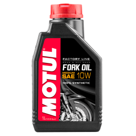 Motul Fork Oil Factory Line Medium 10W 1L Olio Forcelle 100% Sintetico