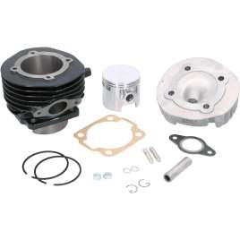 GRUPPO TERMICO DR 102cc KIT CILINDRO 6 TRAVASI PISTONE Ø55 VESPA 50 SPECIAL L R N PK - PIAGGIO APE 50