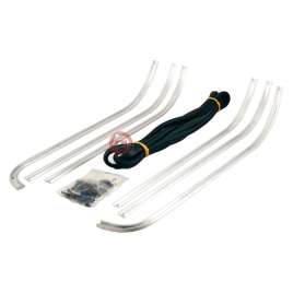 KIT STRISCE LISTELLI PEDANA VESPA PX 125 150 200 PE - ARCOBALENO