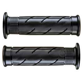 MANOPOLE CHIUSE 120mm NERE ARIETE ECO HONDA TRANSALP 600 650 SH 125-150