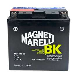 BATTERIA MAGNETI MARELLI YT14B-BS AGM 12V 12AH