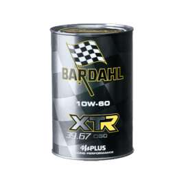 LUBRIFICANTE BARDAHL XTR C60 RACING 10W-60 SINTETICO PER MOTORI RACING