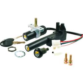KIT SERRATURE AVVIAMENTO + SELLA + BAULETTO PER APRILIA SCARABEO 50 1993-2005
