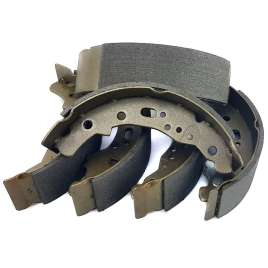 SERIE GANASCE FRENO NEWFREN ANTERIORI + POSTERIORI PER PIAGGIO APE TM P 703 V 220cc