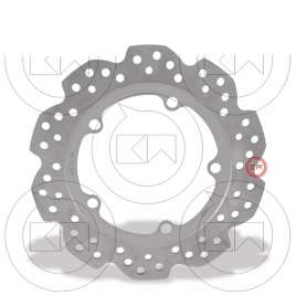 DISCO FRENO POSTERIORE TIPO ORIGINALE HONDA NC 700 D INTEGRA DCT ABS 700