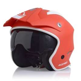 ACERBIS CASCO MOTO JET ARIA ROSSO OPACO 2 OMOLOGATO ECE 22.05