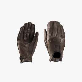 Guanti Moto Blauer ROUTINE in pelle marrone con protezioni