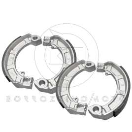 KIT GANASCE FRENO ANTERIORE + POSTERIORE PIAGGIO VESPA PX 125 E ARCOBALENO