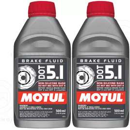 MOTUL DOT 5.1 RACING 100% OLIO LIQUIDO FLUIDO FRENI DA COMPETIZIONE AUTO MOTO