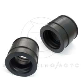 COPPIA MANICOTTI COLLETTORE ASPIRAZIONE Ø27 H.39mm MOTO GUZZI V35 350 V50 500