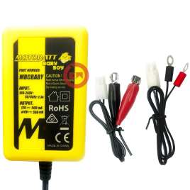 MANTENITORE DI CARICA BATTERIA 6V/12V 500MA Motobatt BABY BOY 3STEP MOTO SCOOTER