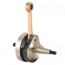 ALBERO MOTORE RMS CORSA 51mm CONO 19 PER VESPA 125 ET3 PRIMAVERA - 50 SPECIAL