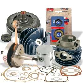 KIT MODIFICA MOTORE COMPLETO 102 + RAPPORTI 22/63 ALBERO VESPA 50 SPECIAL L R N