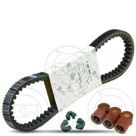 CINGHIA DI TRASMISSIONE + RULLI CURSORI VESPA GTS SUPER SPORT 300 2010-2013
