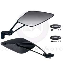 COPPIA SPECCHIETTI RETROVISORI DA MANUBRIO FAR VIPER 8 YAMAHA TMAX 500 2001/2007