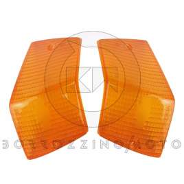 COPPIA PLASTICHE GEMME FRECCE POSTERIORI PER VESPA PX 125-150-200 / ARCOBALENO