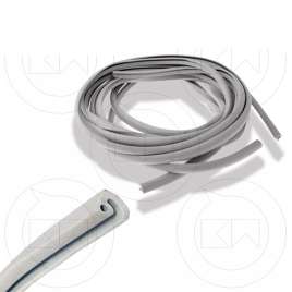 KIT GUARNIZIONI GOMMA SCOCCHE GRIGIA COFANI LATERALI PIAGGIO VESPA 125 150