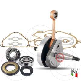 KIT REVISIONE ALBERO MOTORE VESPA 50 SPECIAL + CUSCINETTI PARAOLI E GUARNIZIONI