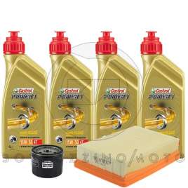 KIT TAGLIANDO COMPLETO CASTROL + FILTRO OLIO / ARIA BMW R 1200 GS LC 2013-2018