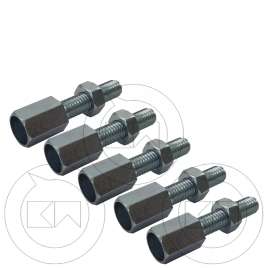 REGISTRO MODIFICA CAVO FILO FRENO POSTERIORE KIT 5pz Ø 5 x 20 UNIVERSALE SCOOTER