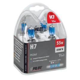 COPPIA LAMPADE H7 XENON - PILOT LAMPA 55W BLUE-XE AUTO-MOTO ORIGINALI ART.58186