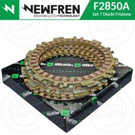 NEWFREN KIT 7 DISCHI FRIZIONE GUARNITI TIPO ORIGINALE PER YAMAHA T MAX 500
