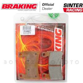 BRAKING P10827 PASTIGLIE FRENO ANTERIORE RACING HONDA CBR F 600 CBR RR 954