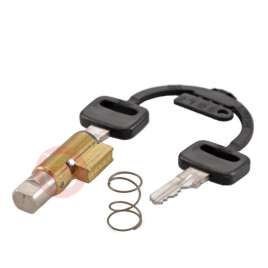 CHIAVI ZADI BLOCCHETTO SERRATURA BLOCCA STERZO GUIDA 6mm VESPA PX 125 150 200