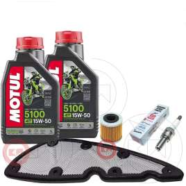 KIT TAGLIANDO BEVERLY 350 ORIGINALE PIAGGIO OLIO 15W50 FILTRO ARIA CANDELA