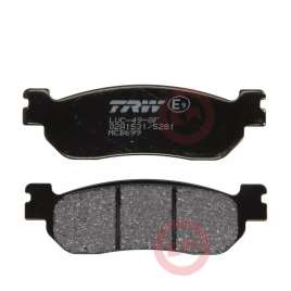 KIT PASTIGLIE FRENO POSTERIORE TRW ORGANICHE YAMAHA YP Majesty 250/YAMAHA VP X-City 250/X MAX 400