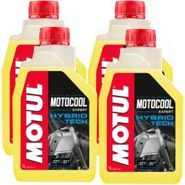 4 LT MOTUL MOTOCOOL EXPERT TECH LIQUIDO REFRIGERANTE ANTIGELO MOTORE RADIATORE