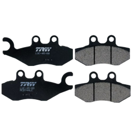 KIT 4 PASTIGLIE FRENO ANTERIORE TRW OMOLOGATE PIAGGIO X9 EVOLUTION 250/X8 400/X10 350 EXECUTIVE ABS 350