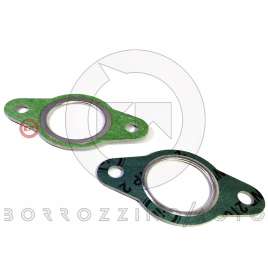KIT COPPIA SERIE GUARNIZIONI DI SCARICO MARMITTA PIAGGIO VESPA 50 SPECIAL L N R