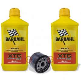 TAGLIANDO 2Lt OLIO XTC C60 5w40+FILTRO GILERA NEXUS-SP 500 2003-2015/BEVERLY 500 2003-2006