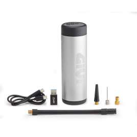 GIVI S502 COMPRESSORE AUTO MOTO GONFIATORE A BATTERIA RICARICABILE USB