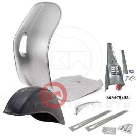 KIT RESTAURO VESPA 50 SPECIAL TELAIO SCUDO COMPLETO PEDANA PARAFANGO ANTERIORE