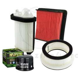 TAGLIANDO KIT 3 FILTRI ARIA+FILTRO OLIO SPECIFICO PER YAMAHA TMAX 530 2012-2016