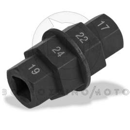CHIAVE ATTREZZO SMONTA RIMUOVI PERNO RUOTA ASSE MOTO BMW R 1200 GS / R 1200 RT