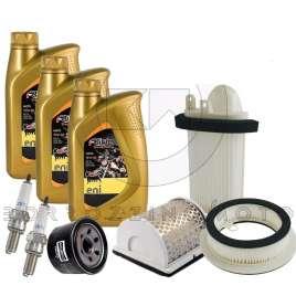 KIT TAGLIANDO 3LT ENI i-RIDE FILTRO ARIA/OLIO CANDELE NGK YAMAHA T-MAX 500/500 IE 2001-2007