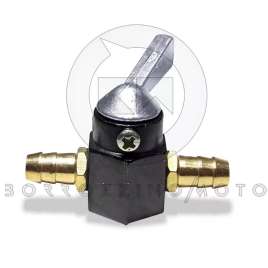 BUZZETTI 0528 RUBINETTO BENZINA IN LINEA TUBO 7mm UNIVERSALE MOTO SCOOTER KART